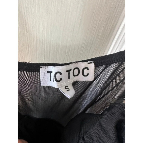 Tic Toc Women’s size Small Black lingerie bodysuit - Picture 5 of 8